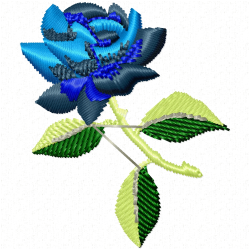 Flowers And Tree Embroidery Design 4